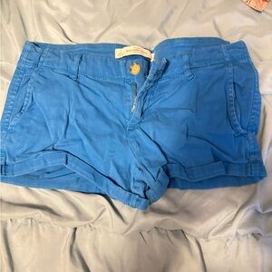Blue Women's Shorts - ABERCROMBIE & fitch